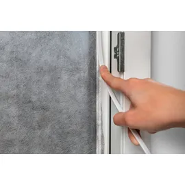 Schellenberg 70473 3er-Set Pollenschutzvlies für Fliegengitter Fenster Easy Click, 130 x 150 cm, Ersatz für Pollenschutzgitter, Weiß
