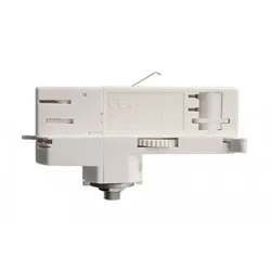 Deko-Light 3-Phasen Schienensystem D Line/Dali D Line DALI 3-Phasen Adapter für Leuchtenmontage weiß