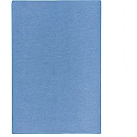 Snapstyle Feinschlingen Velour Teppich Strong Blau, 140x200cm