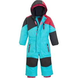 KILLTEC Skianzug "Kesley Mini", Mädchen, Gr. 86/92, blau (türkis), Obermaterial: 100% Polyester.Futter: 100% Polyester.Füllung: 100% Polyester, Sportanzüge Skianzug, Skioverall, wind- und wasserdicht, innen warmes Fleece