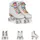 Byox Rollschuhe Donna weiss (31), Weiss, Pink