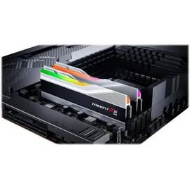 G.SKILL DIMM 32 GB DDR5-5600 (2x 16 GB) Dual-Kit (silber, F5-5600J4040C16GX2-TZ5RS, Trident Z5 RGB, INTEL XMP)