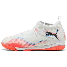 Puma Future 8 Match IT + Mid Jr Puma white-puma black-glowing red (01) 1