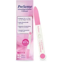 PreSense® - Schwangerschafts-Schnelltest - Schnell, Sicher, Zuverlässig und Einfach – Urintest - SS Test Schwanger – Schwangerschaft