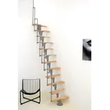 Minka Raumspartreppe Twister 200-294 cm Holz/Stahl