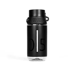WMF Waterkant Trinkflasche Tritan 0,5 L schwarz auslaufsicher BPA frei