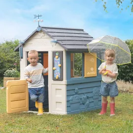 Smoby Spielhaus 4 Seasons Blau/Weiß