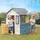 Smoby Spielhaus 4 Seasons Blau/Weiß