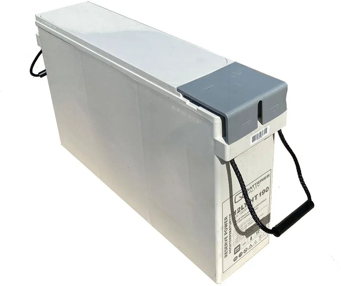 Q-Batteries 12LT-HT-150 12V 150Ah AGM Frontterminal Blei Akku Extrem LongLife VRLA