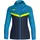 Jako Damen Kapuzenjacke Iconic marine/JAKO blau/neongelb 38