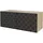 altdecor VIRA Lowboard 100 cm x 40 cm x 40 cm Schwarz Holz