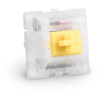 Sharkoon Gateron Cap Milky-Yellow Switch Set, 35er-Pack (4044951033744)