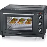 Severin TO 2067 Back und Toastofen 1500W schwarz