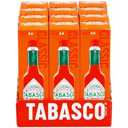 Tabasco Sauce rote Pfeffersauce 60 ml, 12er Pack