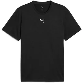 Puma Tad Essentials Heather Small Cat Trainingsshirt Herren 01 black heather S