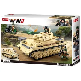 Sluban Bausatz Deutscher Panzer 128-tlg. M38-B0693
