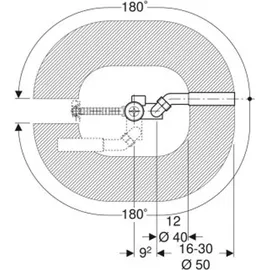 Geberit AP140 Aufputz-Spülkasten mit 2-Mengen-Spülung und verschraubtem Deckel Weiß