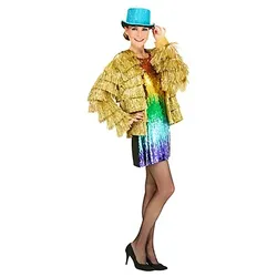 Paillettenkleid "New Years's Eve", schwarz/bunt