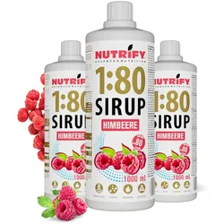 NUTRIFY Vital Drink Sirup 1:80 Himbeere 1L