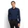 Olymp Langarmhemd Level Five Businesshemd, unifarben, body fit, Royalkentkragen blau 44