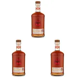 BACARDÍ Reserva 8 Jahre alter Premium Caribbean Rum, 40% Vol., 70 cl/700 ml, im Eichenfass gereifter Karibik-Rum, 8 Jahre unter karibischer Sonne gelagert, ideal als Geschenk (Packung mit 3)