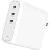 Creative Labs Creative - Netzteil - 140 Watt - Power Delivery 3.1, Qualcomm Quick Charge 4.0+, Ultra Fast Charge, Apple 2.4A - 3 Ausgabeanschlussst... - Weiß