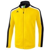 Erima Kinder Jacke Liga 2.0 Trainingsjacke, gelb/schwarz/weiß, 116,