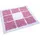 Mesana Karo Melange Pink 70 x 120 cm