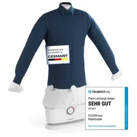 Clean Maxx Bügelsystem PRO automatischer Hemdenbügler weiß