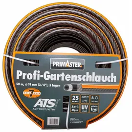 Primaster Profi Gartenschlauch 50 m Ø 19 mm orange, schwarz