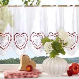 Stickereien Plauen Durach1832 Stangendurchzug 95 x 40 cm Transparent 1 St