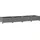 vidaXL Hochbeet 160 x 40 x 23 cm Grau
