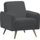 exxpo - sofa fashion Sessel »Samso, Loungesessel«, elegant und bequem, aktueller Cord Bezug