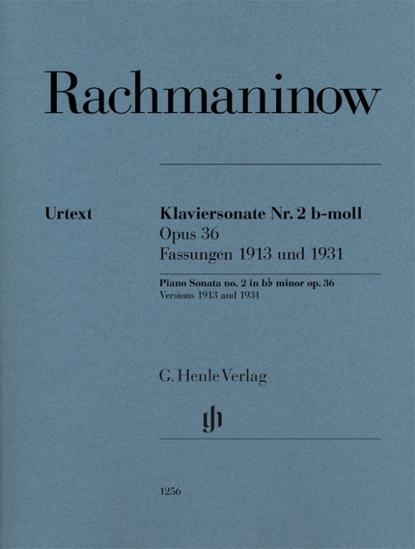 G. Henle Urtext-Ausgabe / Sergej Rachmaninow - Klaviersonate Nr. 2 B-Moll Op. 36  Fassungen 1913 Und 1931 - Sergej W. Rachmaninow  Kartoniert (TB)