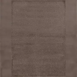 Carpetsale24 Teppich 120x170 cm Braun, Kurzflor, Einfarbig, Modern, Rechteckig, Pflegeleicht, Teppichboden für Wohnzimmer, Schlafzimmer, Essbereich