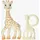 Vulli Sophie la girafe + Beißring Sophie elfenbeinfarben
