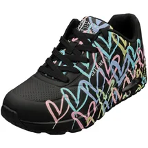 SKECHERS Uno Spread The Love Damen Schwarz/Mehrfarbig 37
