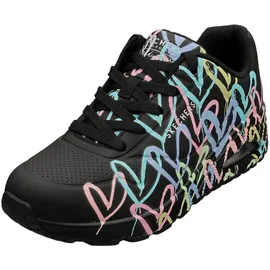 SKECHERS Uno Spread The Love Damen Schwarz/Mehrfarbig 37