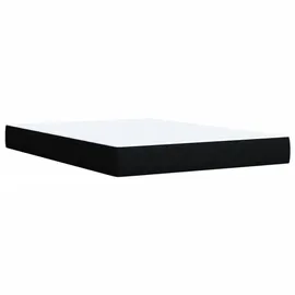 vidaXL Boxspringbett 140 x 200 cm Schwarz