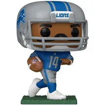Funko Pop! NFL: Lions - Amon-Ra St. Brown​ St. Brown - Vinyl-Sammelfigur - Geschenkidee - Offizielle Handelswaren - Spielzeug Für Kinder und Erwachsene - Sports Fans - Modellfigur Für Sammler