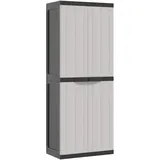 vidaXL, Gartenhaus + Gartenschrank, Asia
