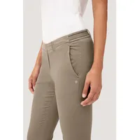 Hakro Damen 7/8-Hose Stretch 720, khaki, Größe - khaki