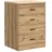 vidaXL Truhenbank 60 x 51 x 85 cm Braun