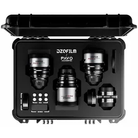 DZOFILM Pavo 2x Anamorphic 3-Lens Kit 28/40/75mm T2.1 für PL/EF-Mount - Zum Sonderpreis