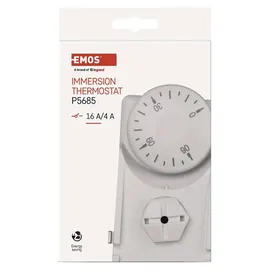 EMOS Thermostat mit Tauchhülse mechanisch 0-90 °C 230 V 16 A/4 A