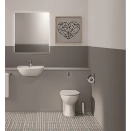 Ideal Standard WC-Bürstengarnitur IOM Stahl gebürstet (A9108MY)