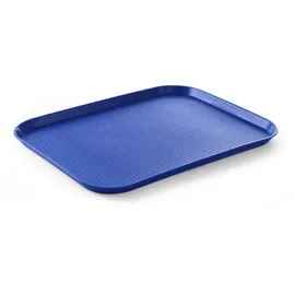 HENDI Serviertablett, 350x450x20 mm, blau