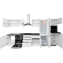 kochstation Küchenzeile KS-Luhe 360 cm weiß