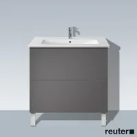 Duravit L-Cube Waschtischunterschrank, 2 Auszüge, LC662604949,