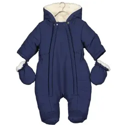 BLUE SEVEN Outdoor-Overall mit Kapuze - Blau, 62
